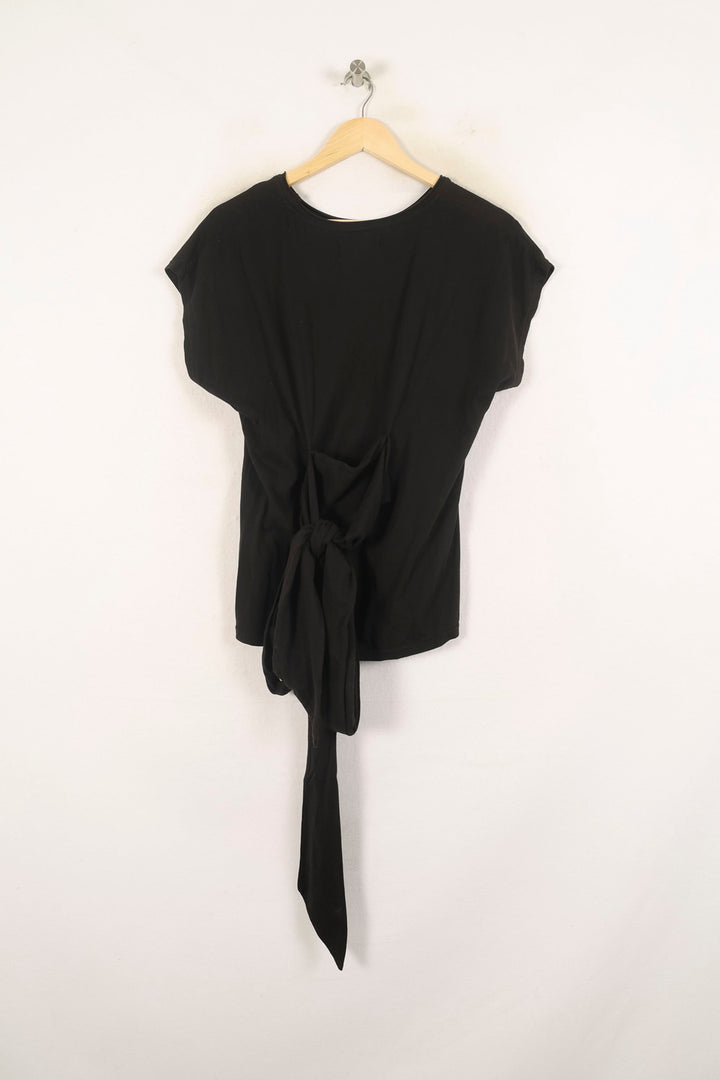 Tee-shirt Noir - Taille M/38 de la marque ba&sh | PARAD73523 - Vendu par Paradigme - Image 4