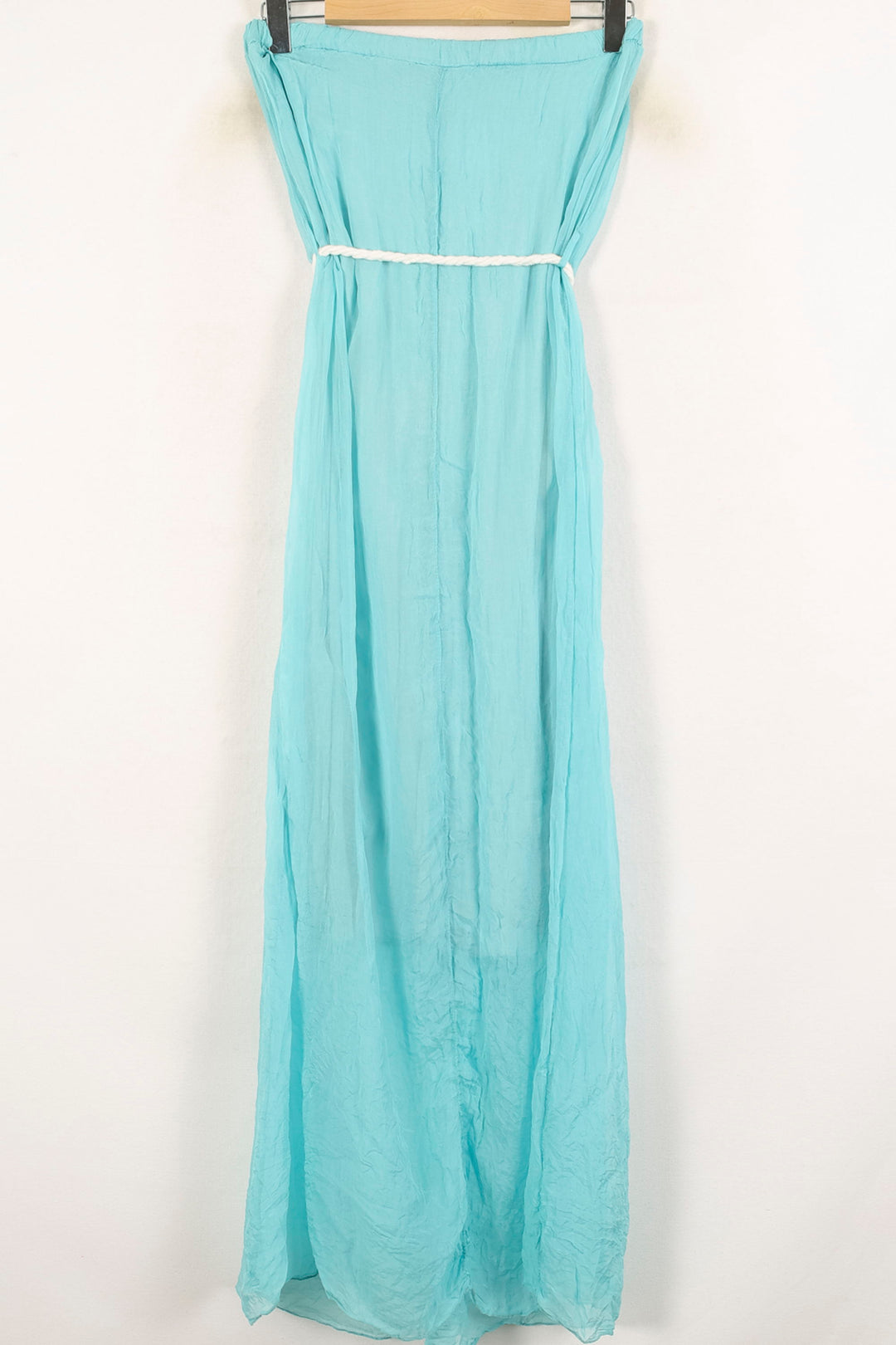 Robe Longue Bleue - Taille S/36 de la marque La Fée Maraboutée | PARAD73525 - Vendu par Paradigme - Image 4