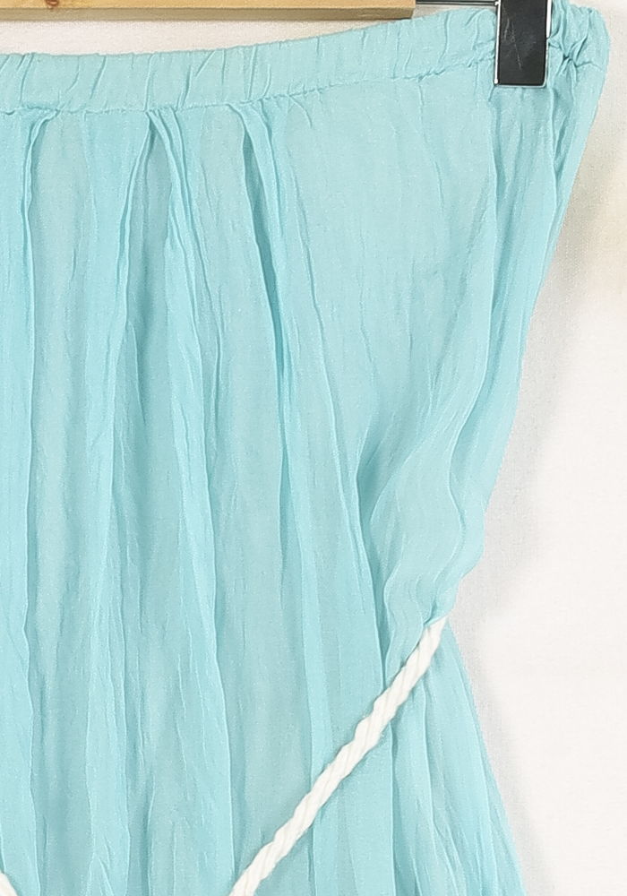 Robe Longue Bleue - Taille S/36 de la marque La Fée Maraboutée | PARAD73525 - Vendu par Paradigme - Image 3