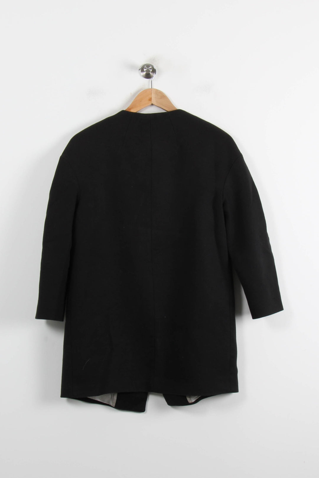 Manteau Noir - Taille S/36 de la marque Caroll | PARAD73529 - Vendu par Paradigme - Image 4