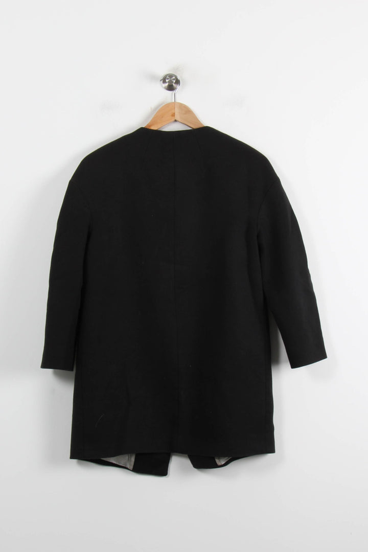 Manteau Noir - Taille S/36 de la marque Caroll | PARAD73529 - Vendu par Paradigme - Image 4