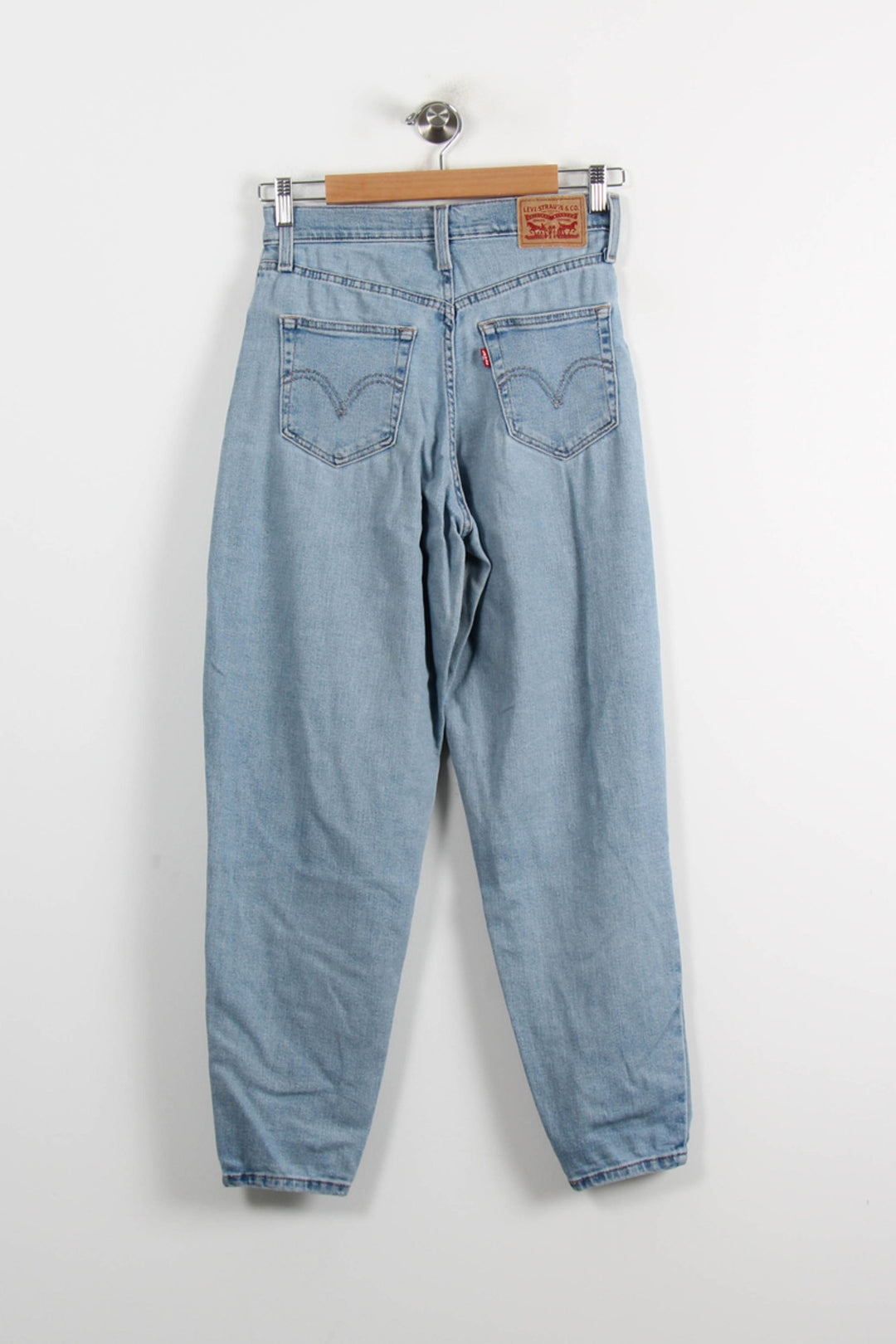 Jean Large Bleu - Taille S/36 de la marque Levi's | PARAD73530 - Vendu par Paradigme - Image 4