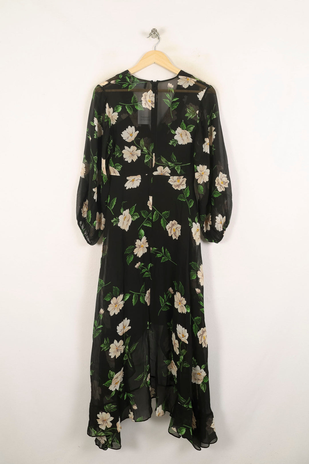 Robe Longue Noire et Blanche - Taille S/36 de la marque The Kooples | PARAD73531 - Vendu par Paradigme - Image 4
