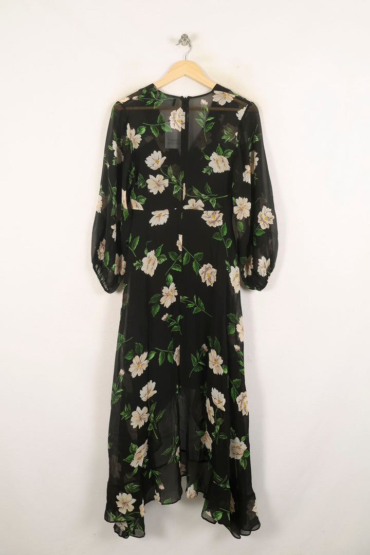 Robe Longue Noire et Blanche - Taille S/36 de la marque The Kooples | PARAD73531 - Vendu par Paradigme - Image 4