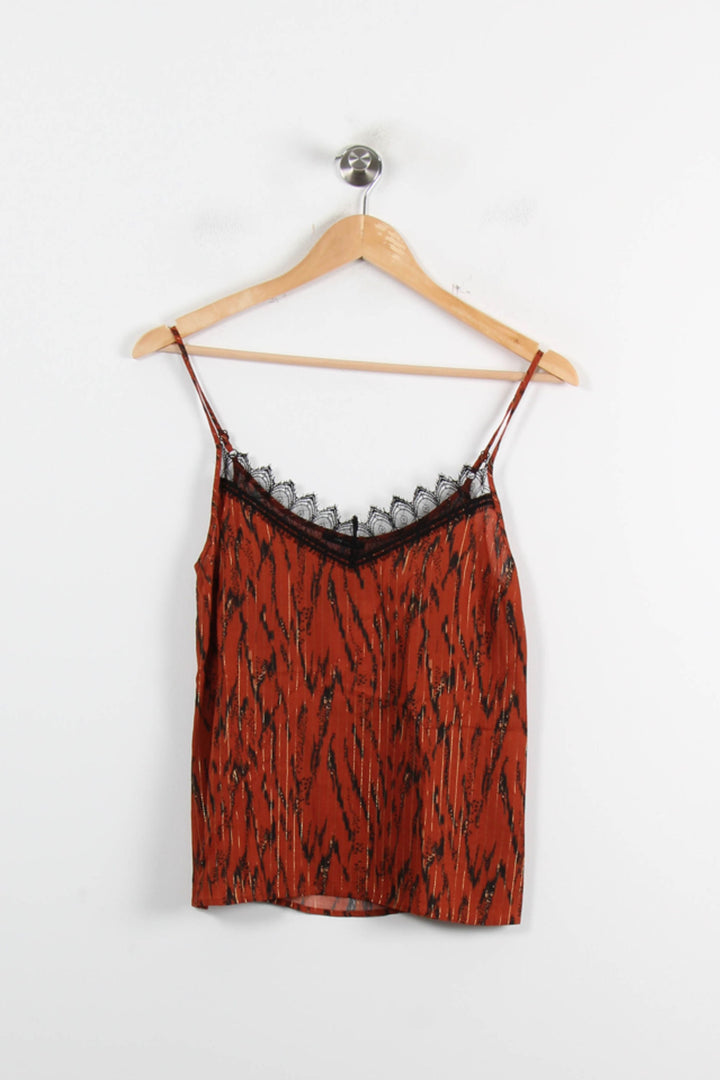 Caraco Marron et Noir - Taille S/36 de la marque One Step | PARAD73536 - Vendu par Paradigme - Image 2