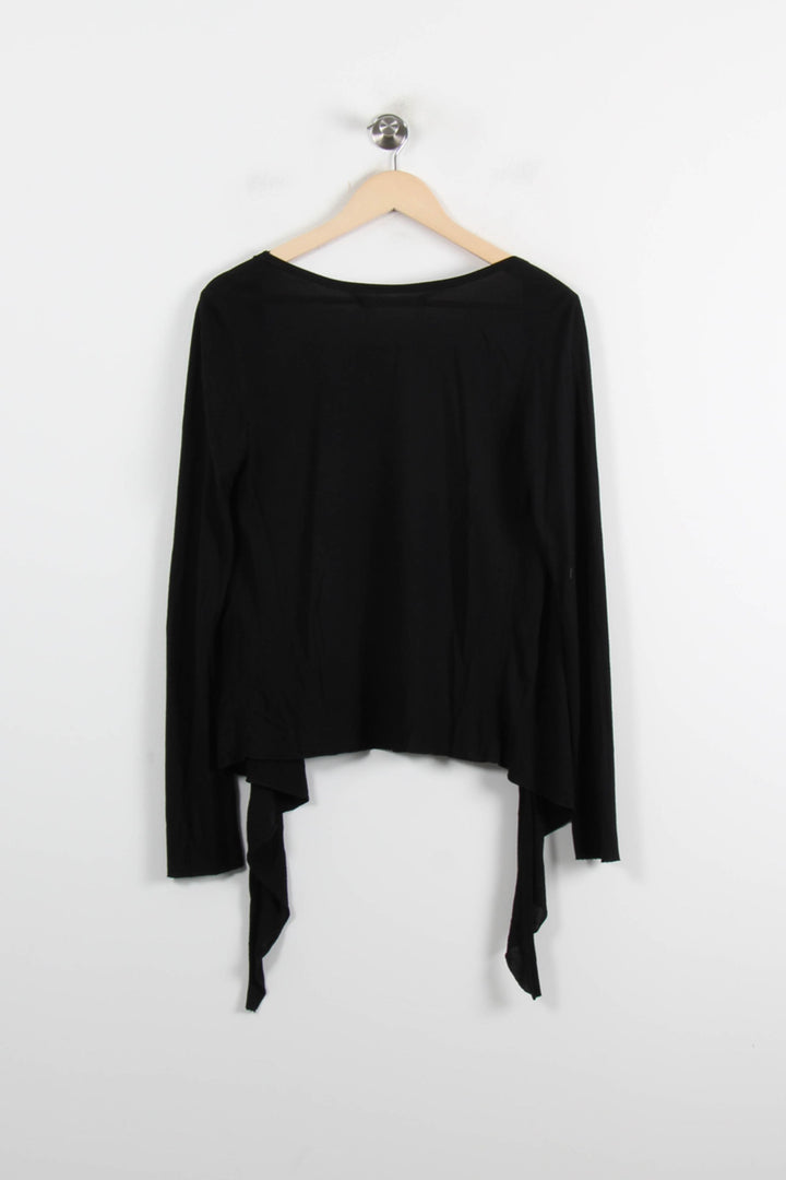 Cardigan Noir - Taille M/38 de la marque IKKS | PARAD73538 - Vendu par Paradigme - Image 4