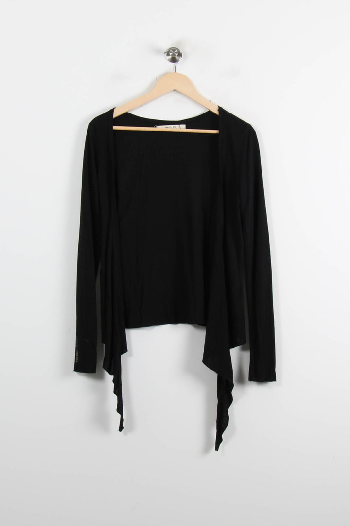 Cardigan Noir - Taille M/38 de la marque IKKS | PARAD73538 - Vendu par Paradigme - Image 2