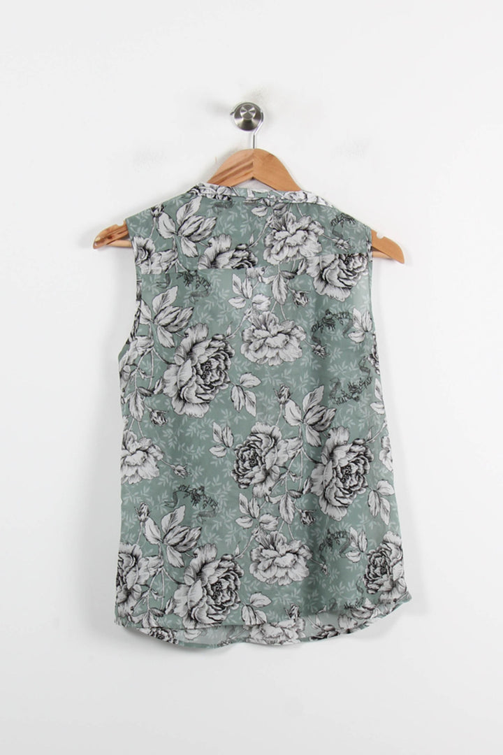 Débardeur Vert et Gris - Taille S/36 de la marque IKKS | PARAD73541 - Vendu par Paradigme - Image 4