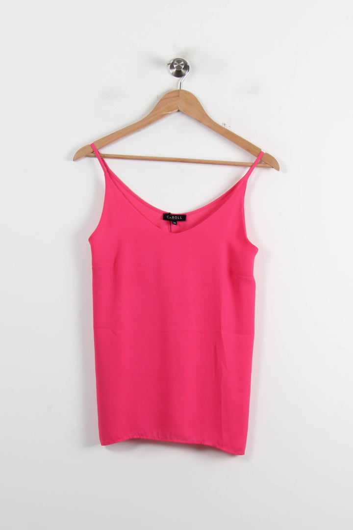 Débardeur Rose - Taille S/36 de la marque Caroll | PARAD73543 - Vendu par Paradigme - Image 2
