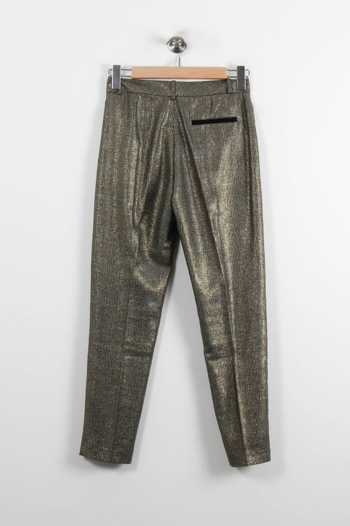 Pantalon Doré - Taille S/36 de la marque IKKS | PARAD73553 - Vendu par Paradigme - Image 4