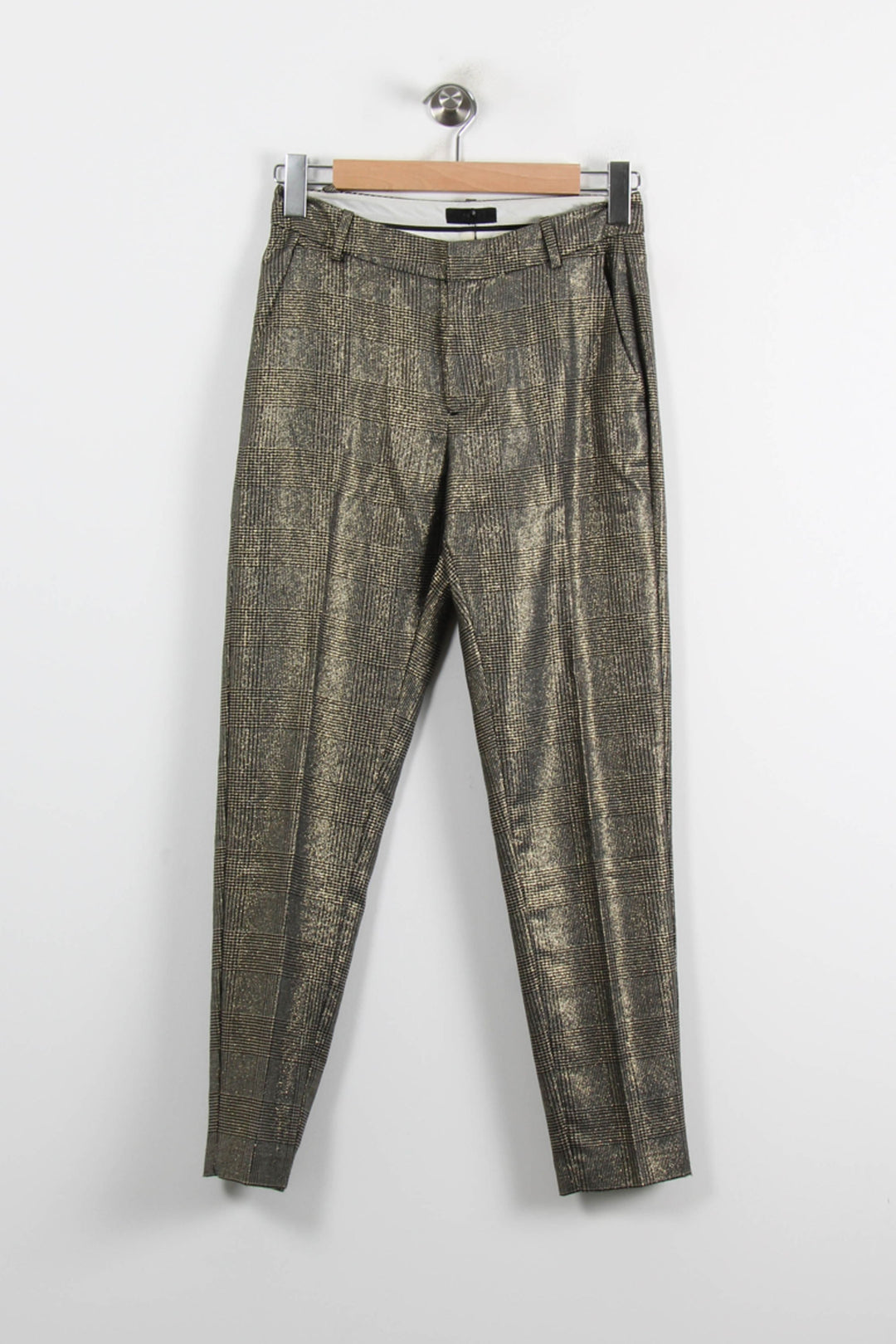 Pantalon Doré - Taille S/36 de la marque IKKS | PARAD73553 - Vendu par Paradigme - Image 2