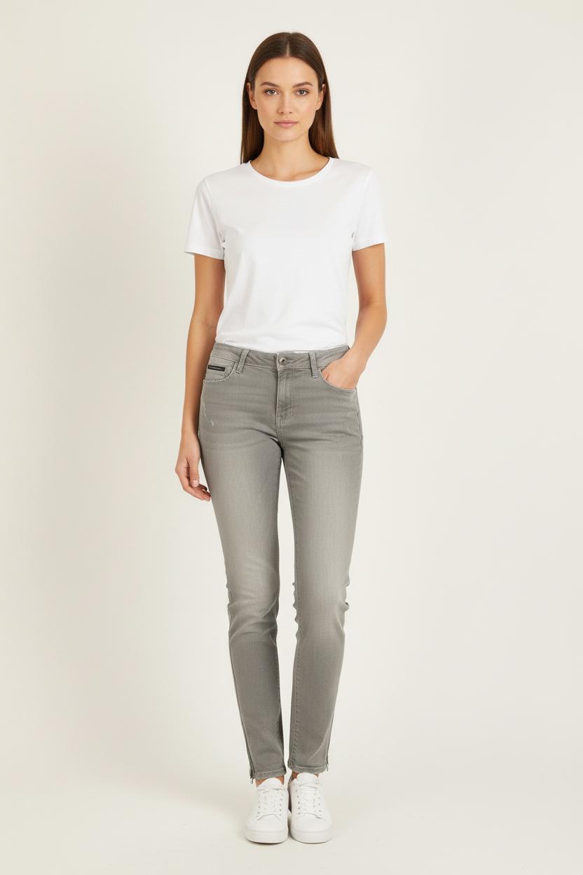Jean Gris - Taille M/38 de la marque Sandro | PARAD73557 - Vendu par Paradigme - Image 1