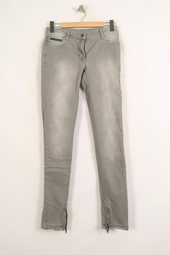 Jean Gris - Taille M/38 de la marque Sandro | PARAD73557 - Vendu par Paradigme - Image 2