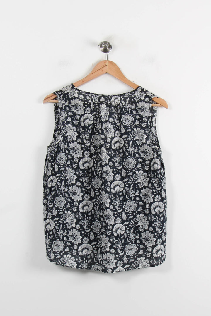 Blouse Bleu et Blanche - Taille XS/34 de la marque Caroll | PARAD73558 - Vendu par Paradigme - Image 4