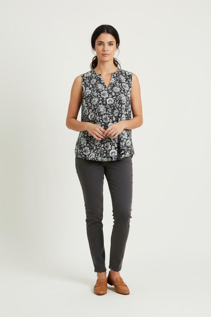 Blouse Bleu et Blanche - Taille XS/34 de la marque Caroll | PARAD73558 - Vendu par Paradigme - Image 1