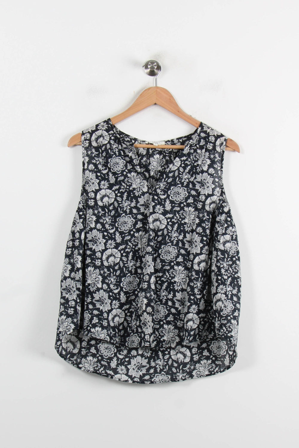Blouse Bleu et Blanche - Taille XS/34 de la marque Caroll | PARAD73558 - Vendu par Paradigme - Image 2