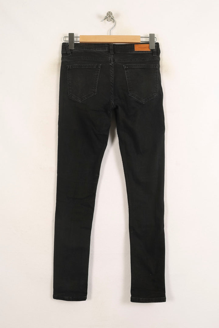 Jean Skinny Noir - Taille M/38 de la marque Sézane | PARAD73559 - Vendu par Paradigme - Image 4