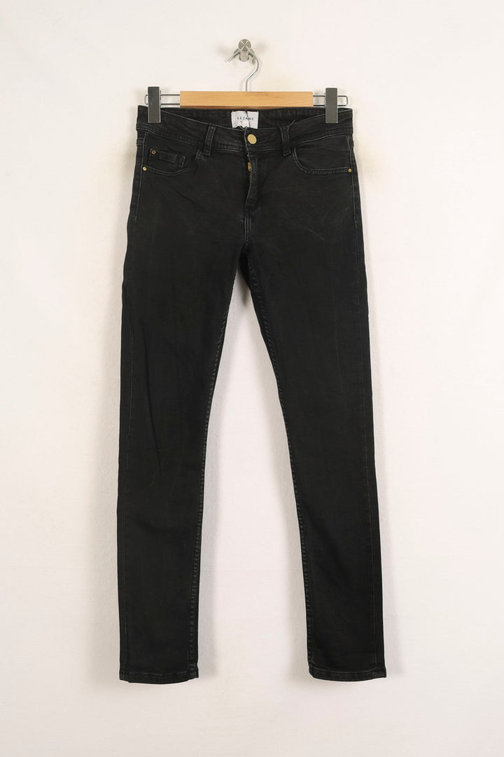 Jean Skinny Noir - Taille M/38 de la marque Sézane | PARAD73559 - Vendu par Paradigme - Image 2