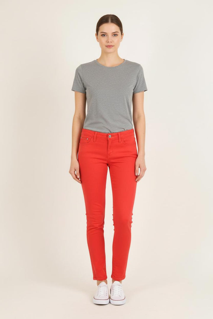 Jean Rouge - Taille S/36 de la marque The Kooples | PARAD73560 - Vendu par Paradigme - Image 1