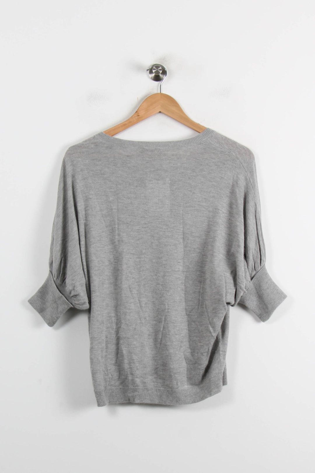 Pull Gris - Taille S/36 de la marque Sandro | PARAD73566 - Vendu par Paradigme - Image 4