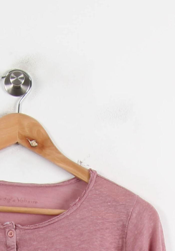 Henley Violet - Taille S/36 de la marque Zadig&Voltaire | PARAD73573 - Vendu par Paradigme - Image 3