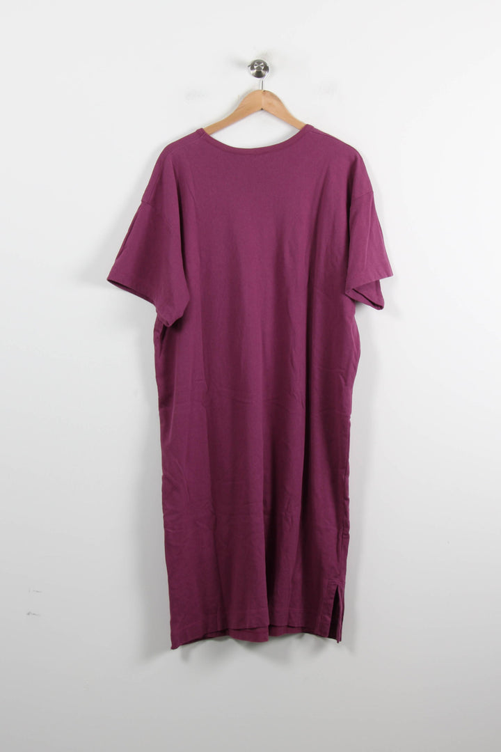 Robe T-shirt Violette - Taille T.U. de la marque American Vintage | PARAD73574 - Vendu par Paradigme - Image 4