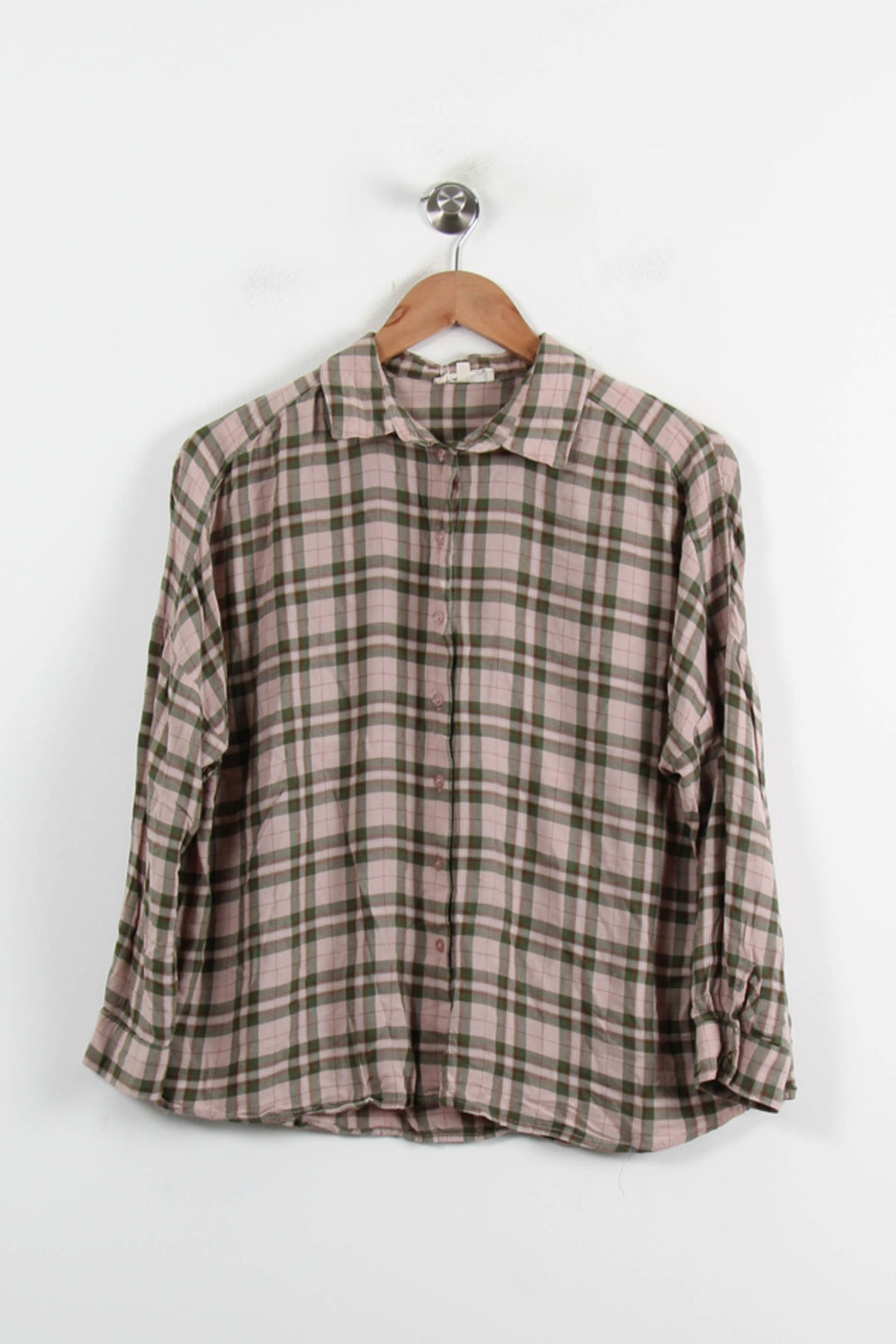 Chemise À Carreaux Rose et Verte - Taille M/38 de la marque Grace & Mila | PARAD73579 - Vendu par Paradigme - Image 2