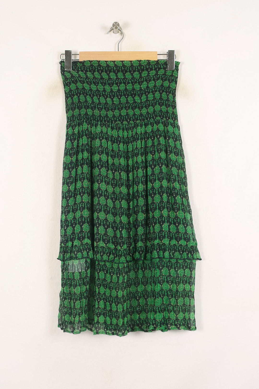 Robe Verte et Noire - Taille S/36 de la marque La Fée Maraboutée | PARAD73584 - Vendu par Paradigme - Image 4