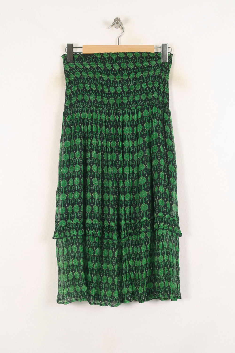 Robe Verte et Noire - Taille S/36 de la marque La Fée Maraboutée | PARAD73584 - Vendu par Paradigme - Image 2