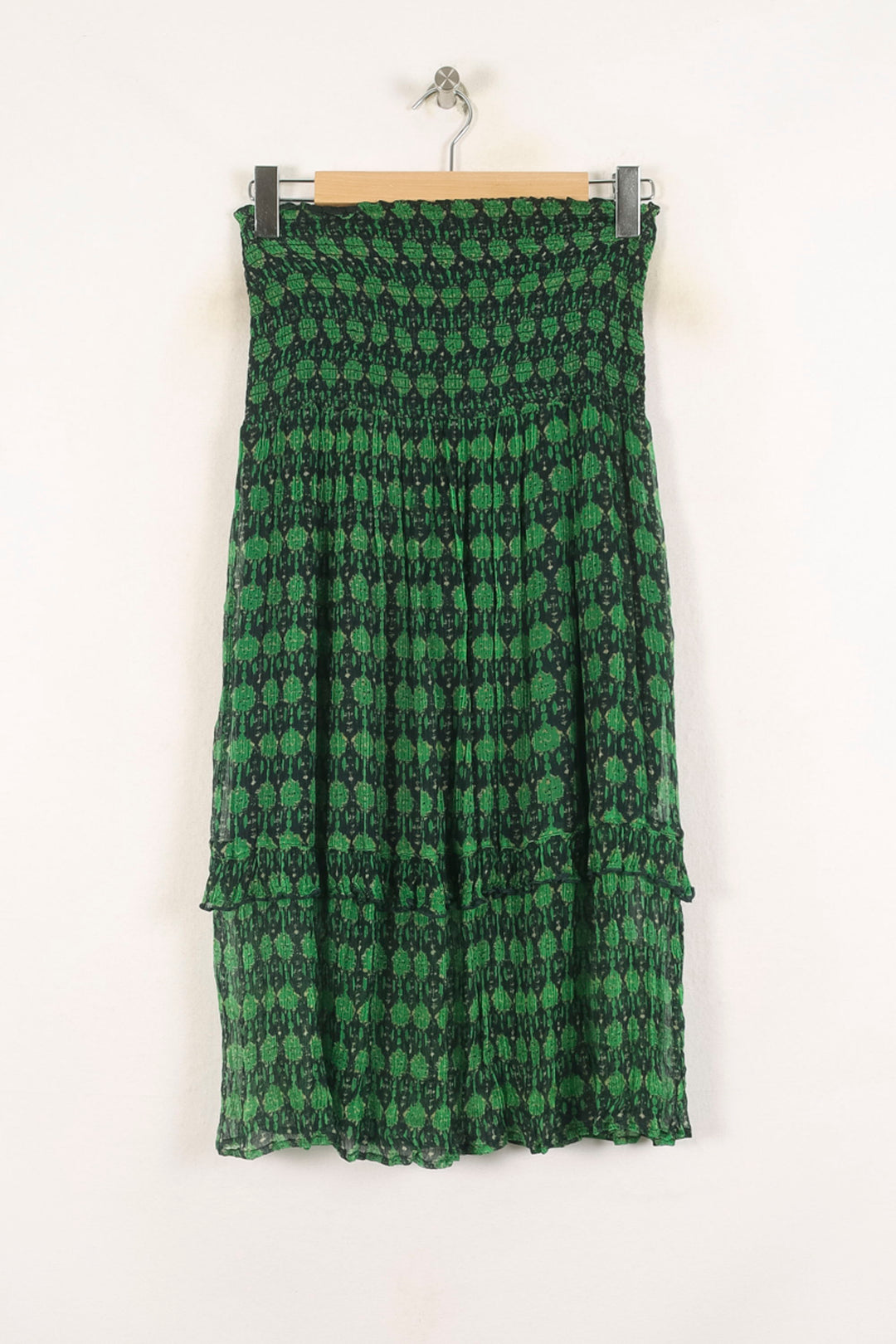 Robe Verte et Noire - Taille S/36 de la marque La Fée Maraboutée | PARAD73584 - Vendu par Paradigme - Image 2