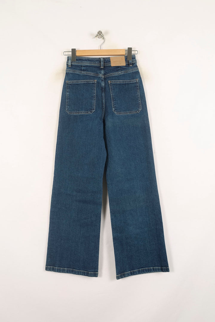 Jean Large Bleu - Taille S/36 de la marque La Fée Maraboutée | PARAD73586 - Vendu par Paradigme - Image 4