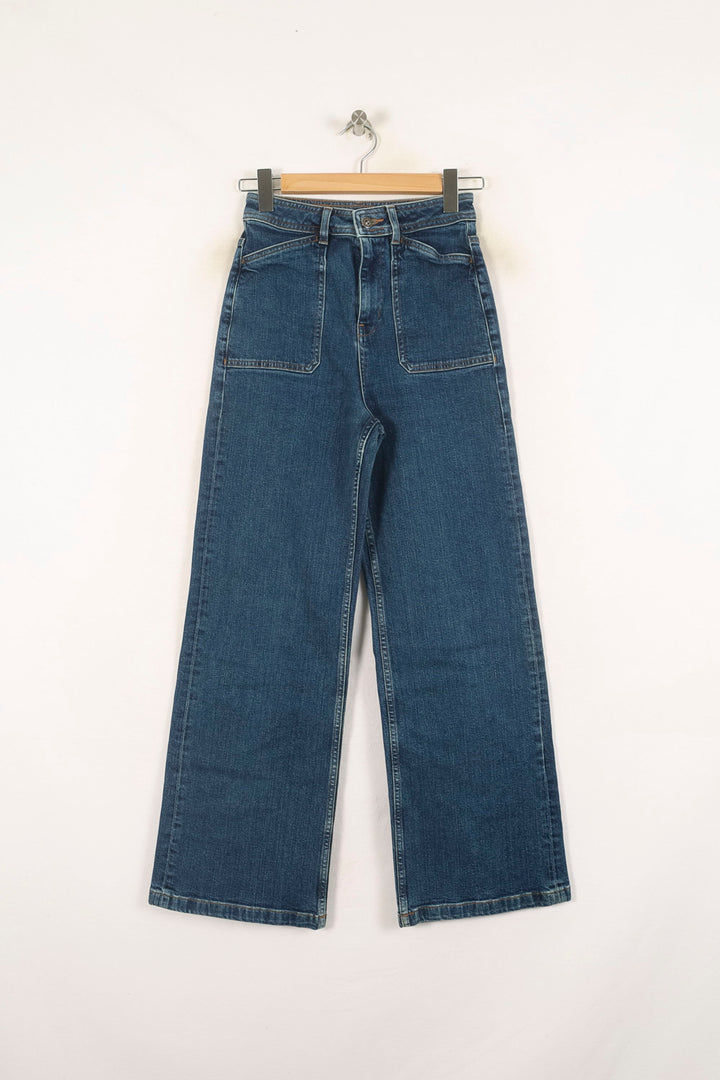 Jean Large Bleu - Taille S/36 de la marque La Fée Maraboutée | PARAD73586 - Vendu par Paradigme - Image 2
