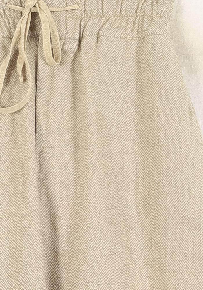 Jupe Culotte Beige - Taille M/38 de la marque La Fée Maraboutée | PARAD73588 - Vendu par Paradigme - Image 3