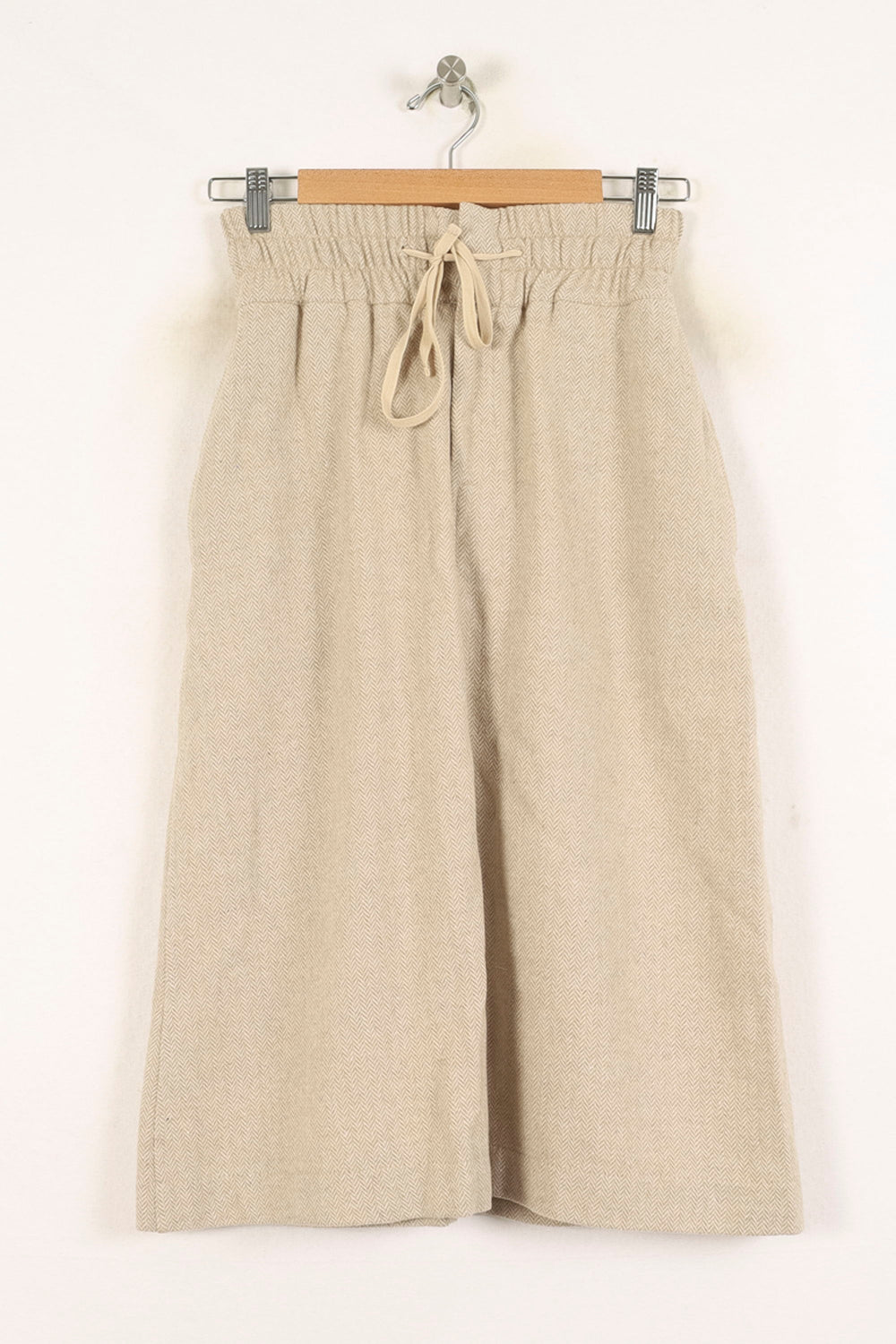 Jupe Culotte Beige - Taille M/38 de la marque La Fée Maraboutée | PARAD73588 - Vendu par Paradigme - Image 2