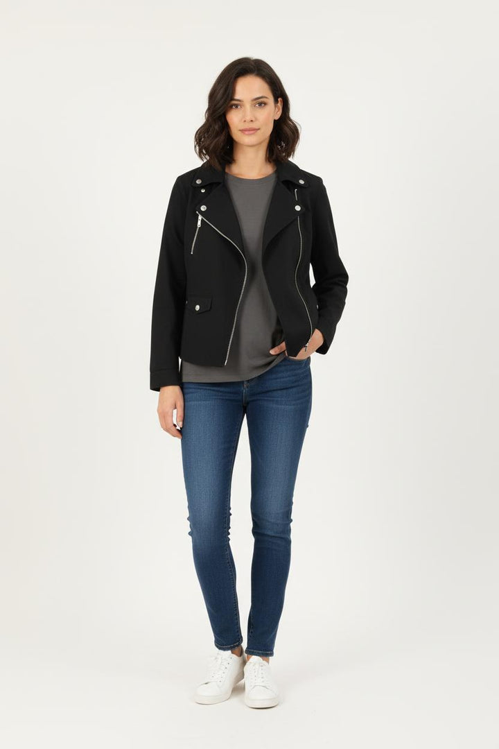 Blouson Noir - Taille XS/34 de la marque Filippa K | PARAD73603 - Vendu par Paradigme - Image 1