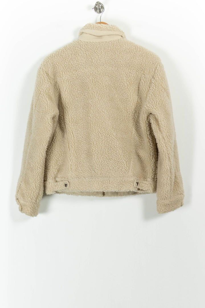 Veste Sherpa Beige - Taille M/38 de la marque Levi's | PARAD73604 - Vendu par Paradigme - Image 4