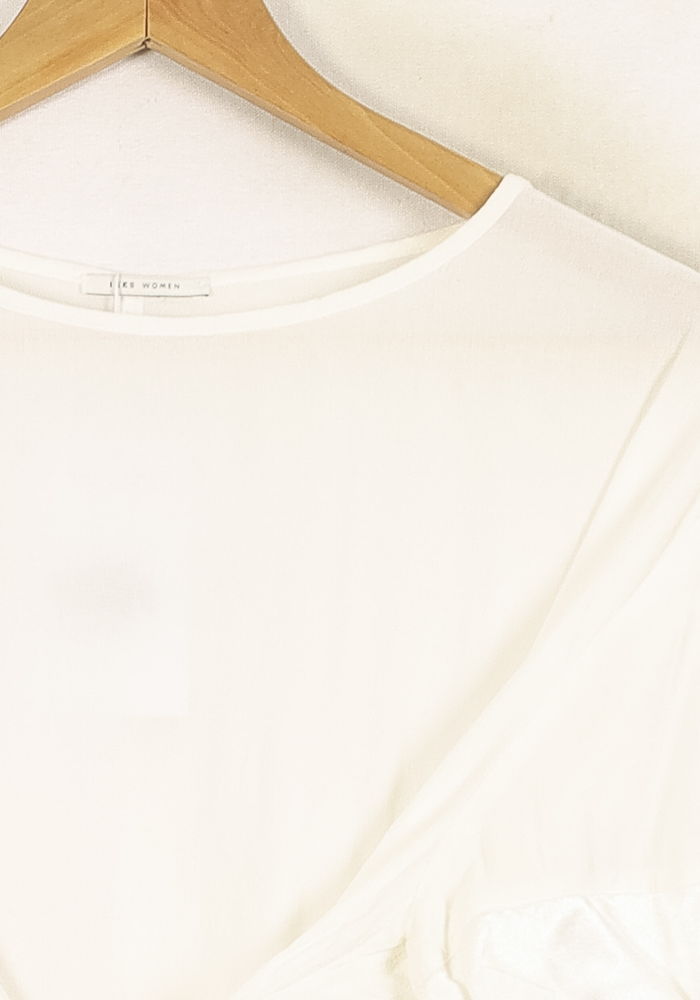 Blouse Blanche - Taille M/38 de la marque IKKS | PARAD73605 - Vendu par Paradigme - Image 3