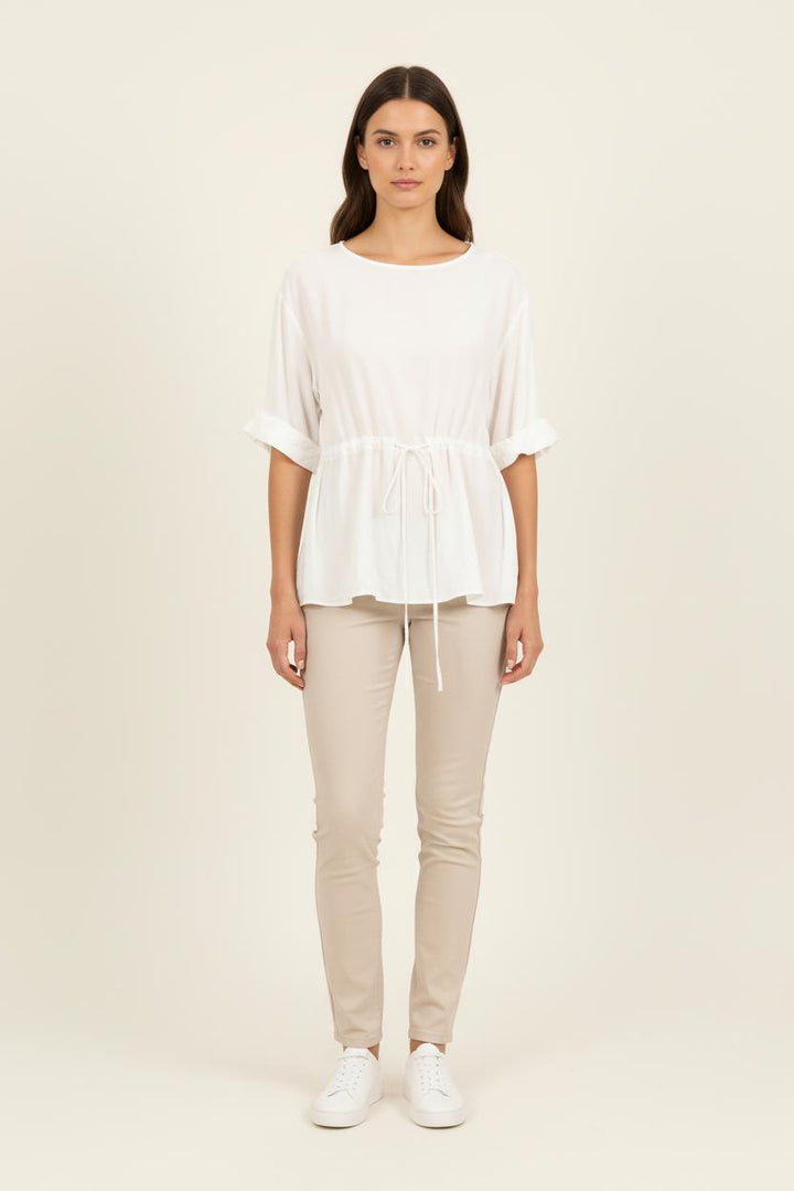 Blouse Blanche - Taille M/38 de la marque IKKS | PARAD73605 - Vendu par Paradigme - Image 1