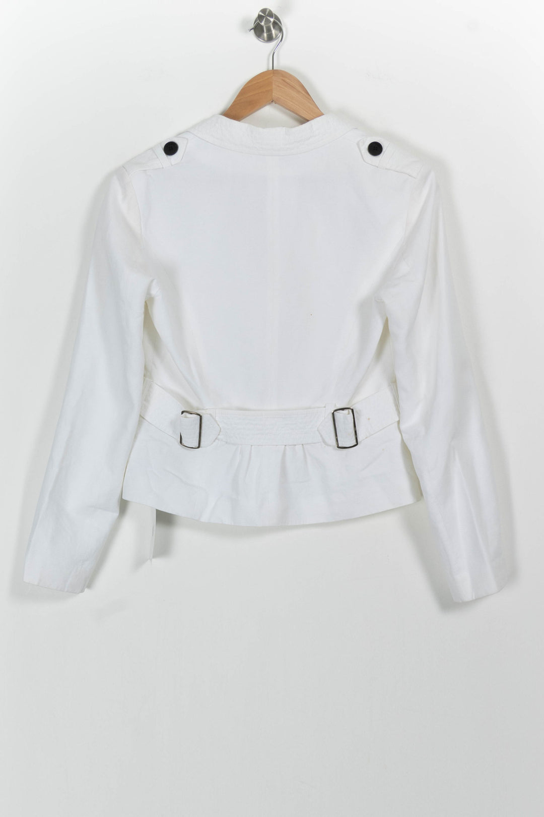 Blazer Blanc - Taille M/38 de la marque Gerard Darel | PARAD73606 - Vendu par Paradigme - Image 4