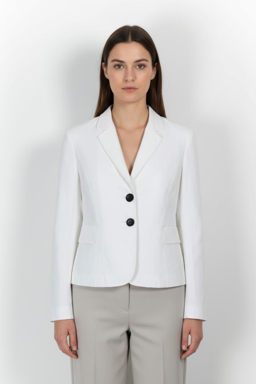 Blazer Blanc - Taille M/38 de la marque Gerard Darel | PARAD73606 - Vendu par Paradigme - Image 1