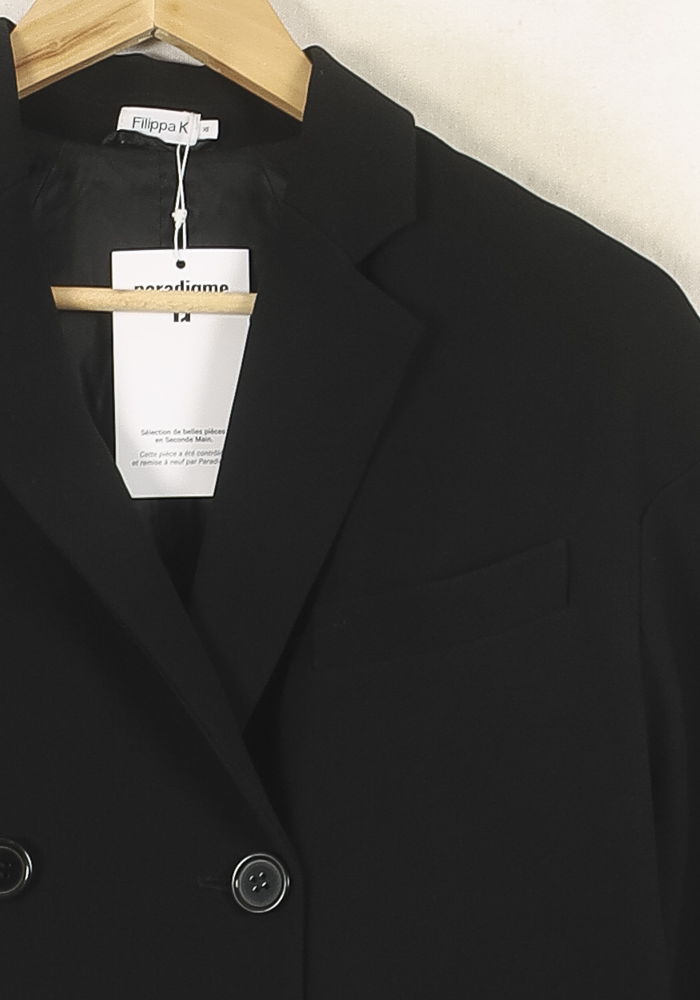 Blazer Noir - Taille XS/34 de la marque Filippa K | PARAD73607 - Vendu par Paradigme - Image 3