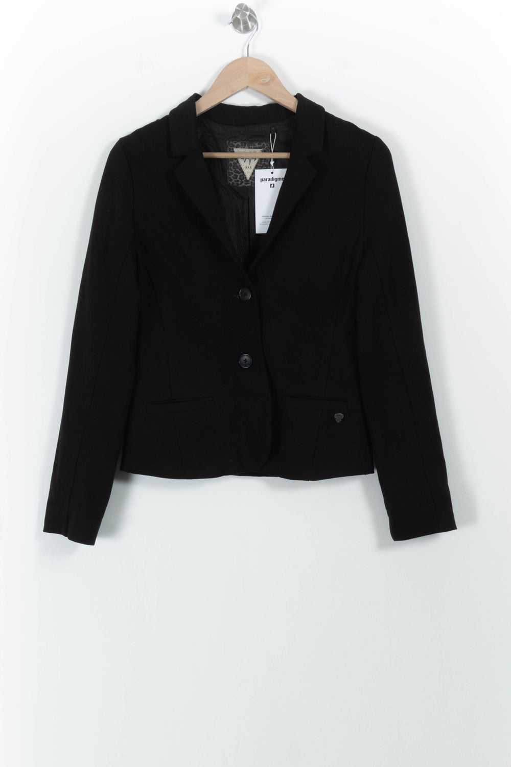 Veste Noire - Taille M/38 de la marque IKKS | PARAD73608 - Vendu par Paradigme - Image 2