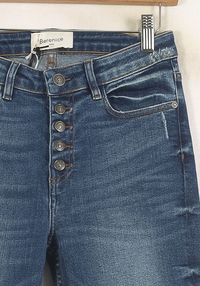 Jean Slim Bleu - Taille S/36 de la marque Bérénice | PARAD73616 - Vendu par Paradigme - Image 3