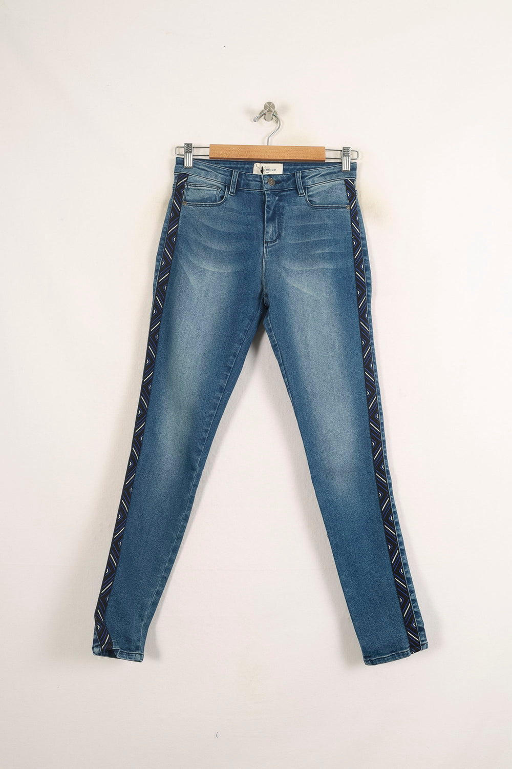 Jean Skinny Bleu - Taille S/36 de la marque Bérénice | PARAD73617 - Vendu par Paradigme - Image 2