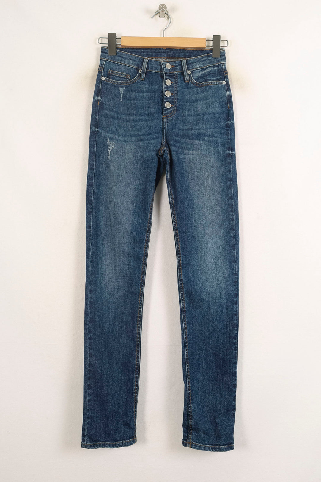 Jean Slim Bleu - Taille S/36 de la marque Bérénice | PARAD73618 - Vendu par Paradigme - Image 2