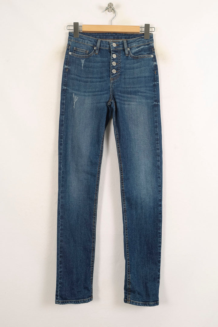Jean Slim Bleu - Taille S/36 de la marque Bérénice | PARAD73618 - Vendu par Paradigme - Image 2