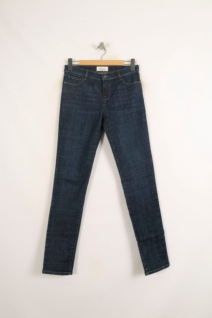 Jean Slim Bleu - Taille S/36 de la marque Bérénice | PARAD73619 - Vendu par Paradigme - Image 2