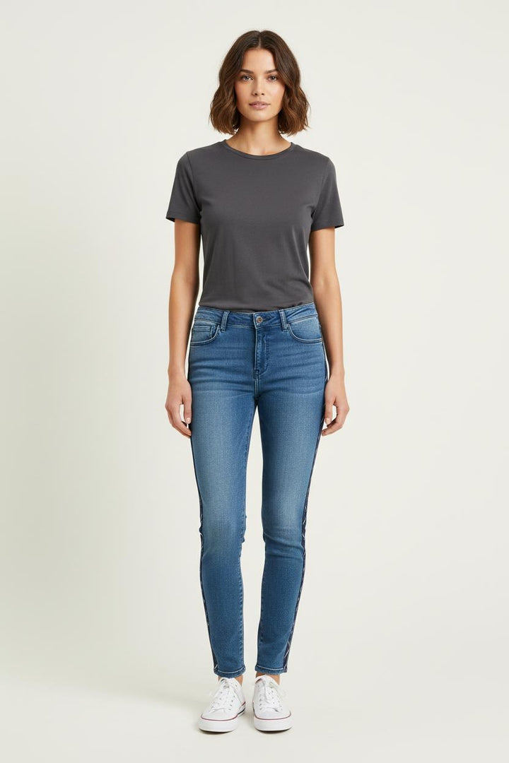 Jean Skinny Bleu - Taille S/36 de la marque Bérénice | PARAD73620 - Vendu par Paradigme - Image 1