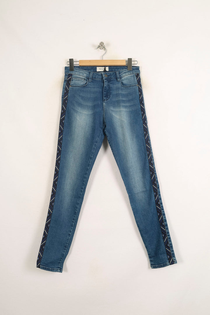 Jean Skinny Bleu - Taille S/36 de la marque Bérénice | PARAD73620 - Vendu par Paradigme - Image 2