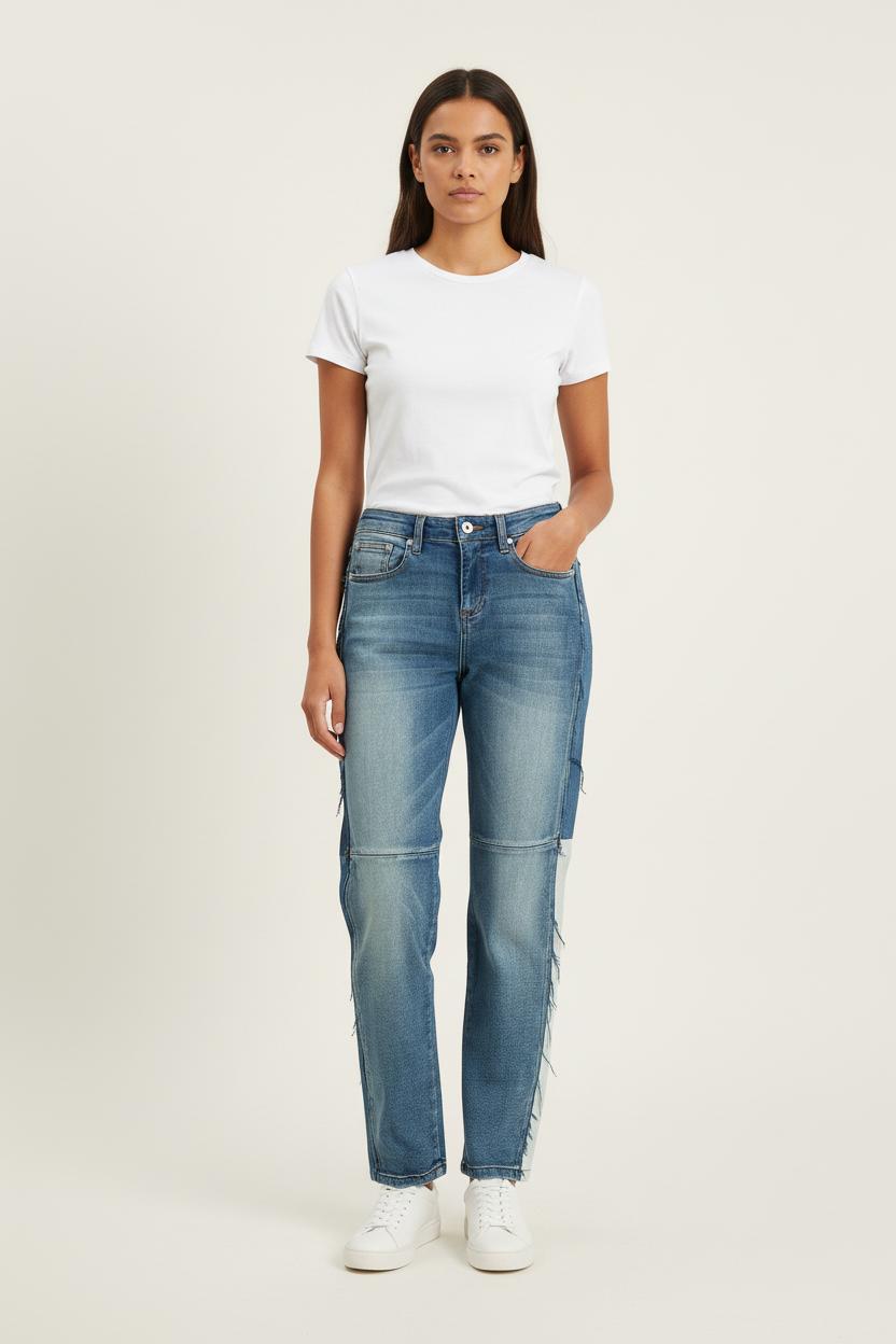 Jean Bleu et Bleu Clair - Taille S/36 de la marque Bérénice | PARAD73627 - Vendu par Paradigme - Image 1